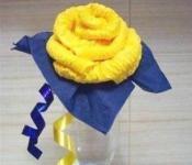 Цветок из бумажных салфеток своими руками: учимся делать украшение на примере розы, гвоздики и букета для стола